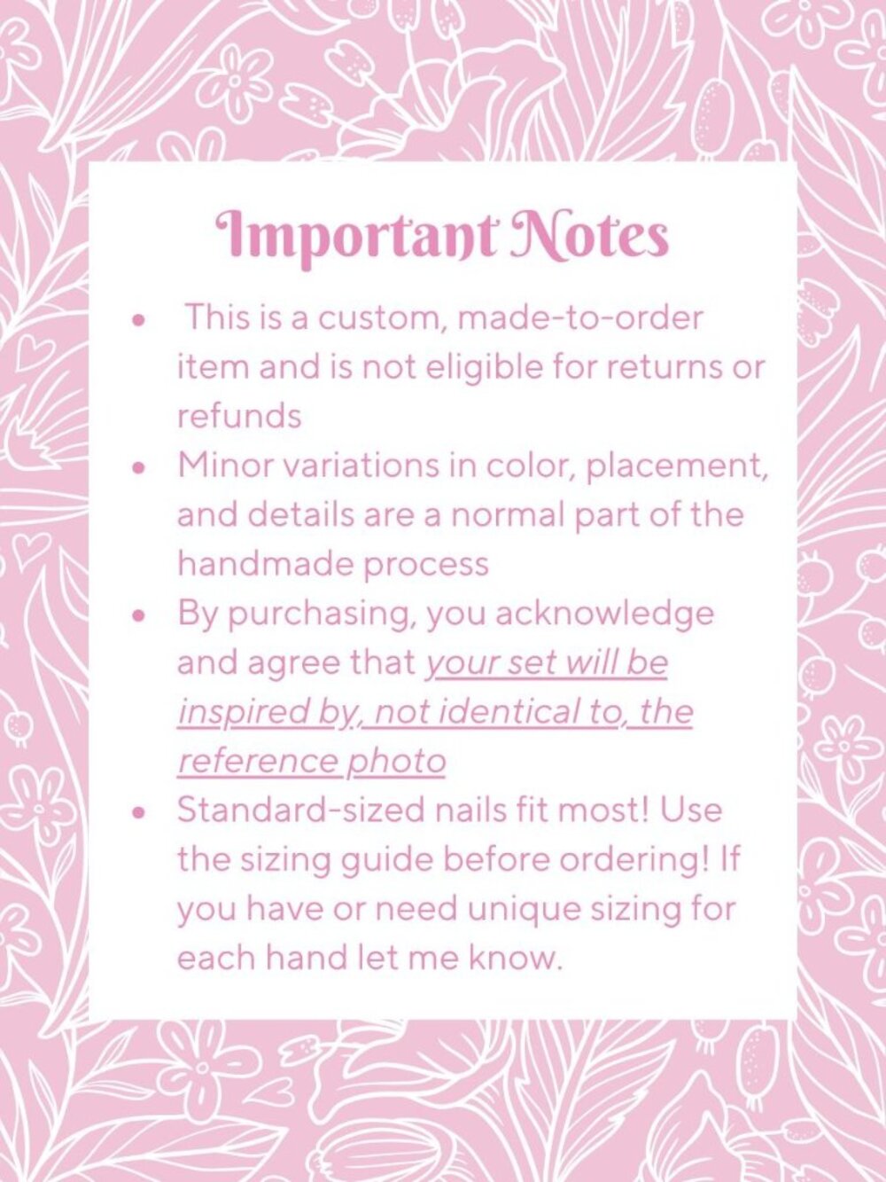 💅 Custom Re-Creation Press-On Nails (Made to Order) - Picture 6 of 6